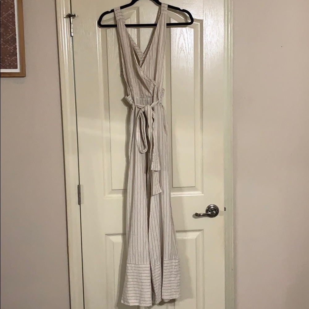 Striped Jumpsuit